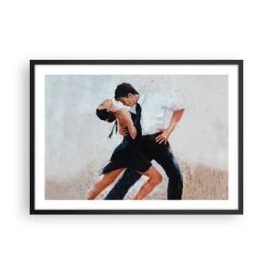 Plakát v černém rámu - Tango mých tužeb a snů - 70x50 cm