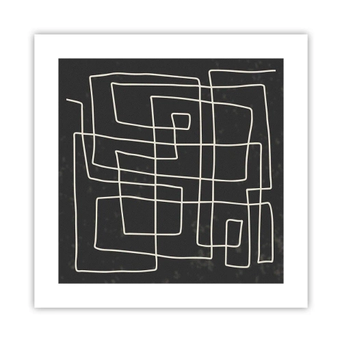 Plakát - Není to tak jednoduché - 40x40 cm