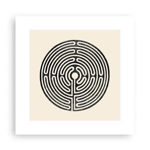 Plakát - Tajemný řád - 30x30 cm