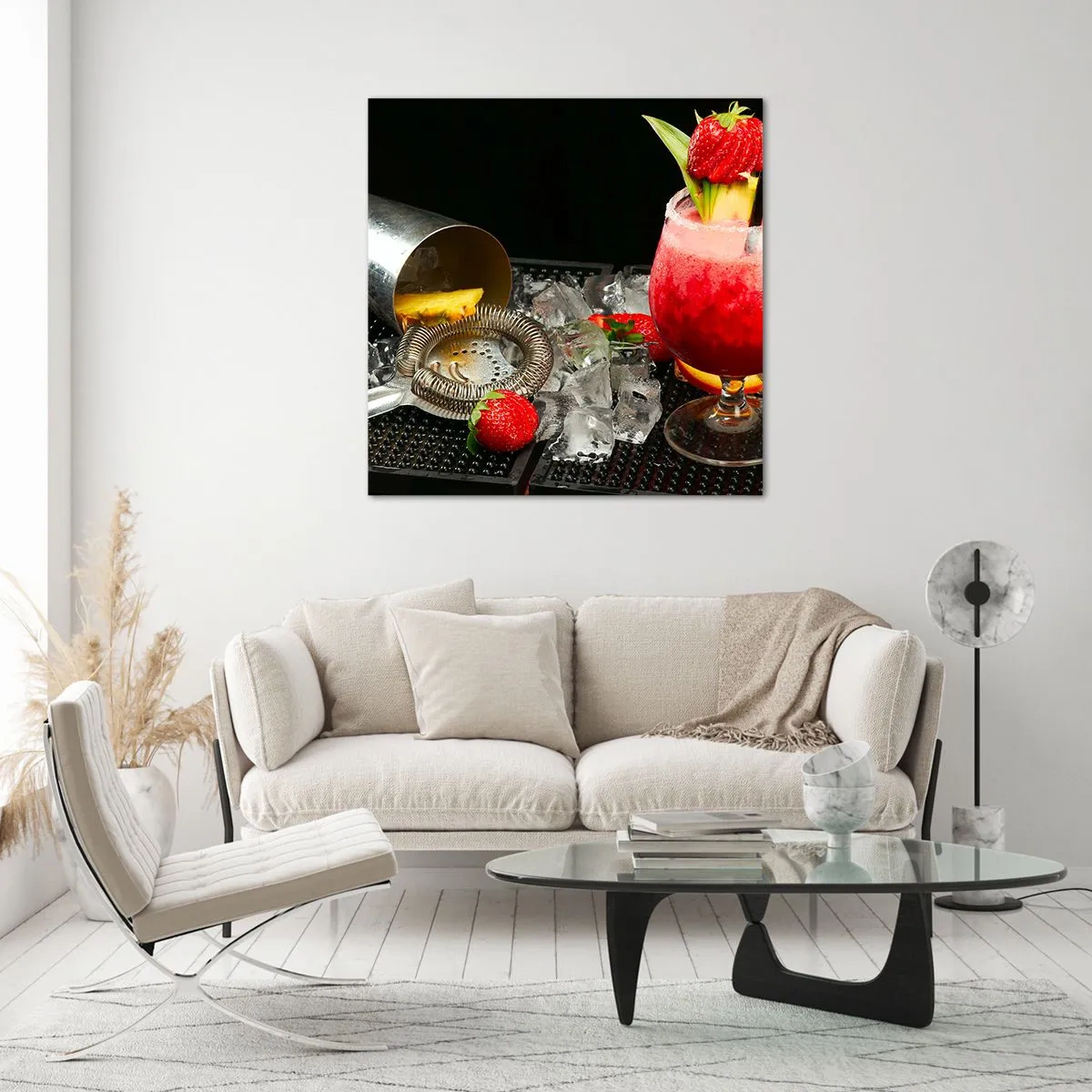 Obraz na skle - Vykouzlit chuť - 60x60 cm