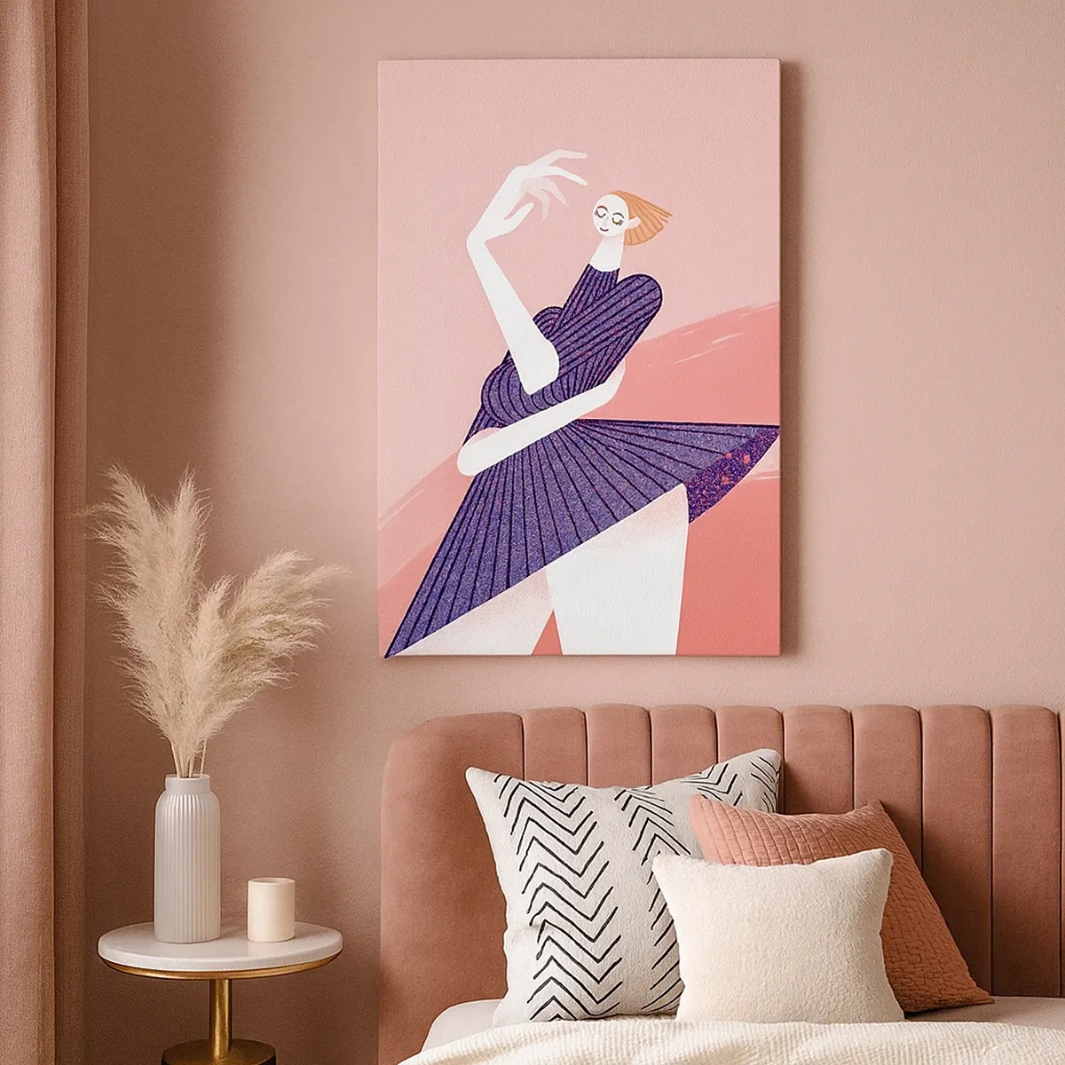 Obraz na plátně - Každý krok je tancem - 50x70 cm