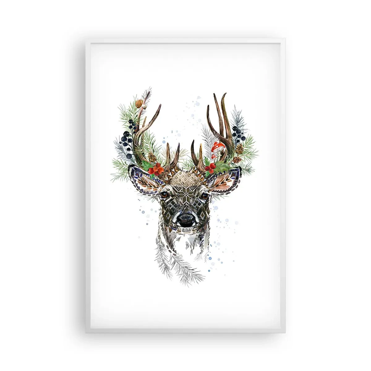 Plakát v bílém rámu - Ve slavnostním rouchu - 61x91 cm