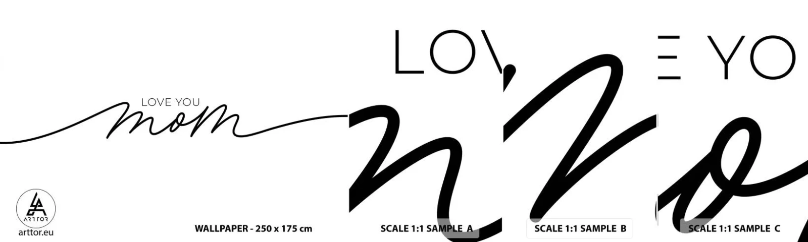 Vzor Fototapety Samolepicí Deluxe Sticker - Velké emoce - Typografie, Afirmace, Maxim - 100x30 cm