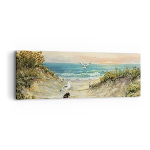 Obraz na plátně - Bezvětří a samota - 90x30 cm