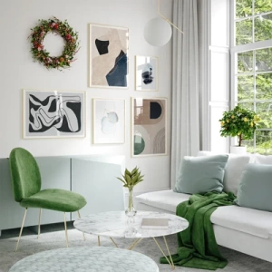 Glam home - Inspirace do obýváku