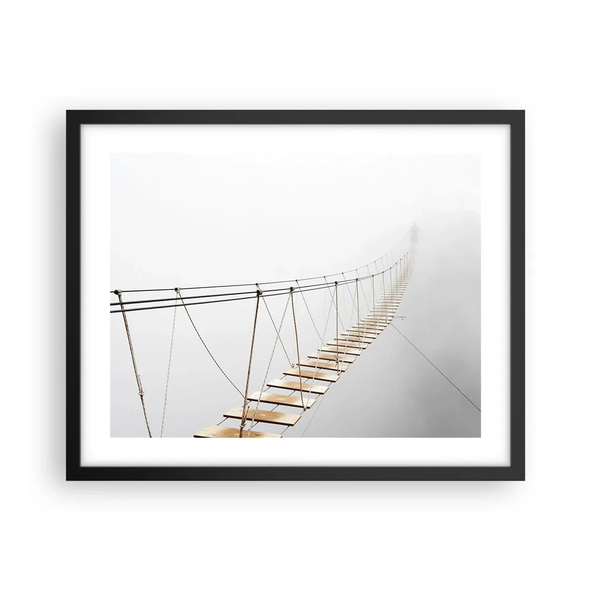 Plakát v černém rámu - Kam vás zavede? - 50x40 cm