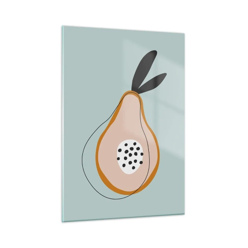 Obraz na skle - Pronikání do podstaty věcí - 50x70 cm