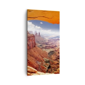 Obraz na plátně - Vytesané samotnou přírodou - 55x100 cm