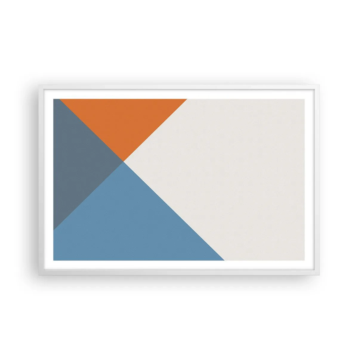 Plakát v bílém rámu - Pod úhlem… - 91x61 cm