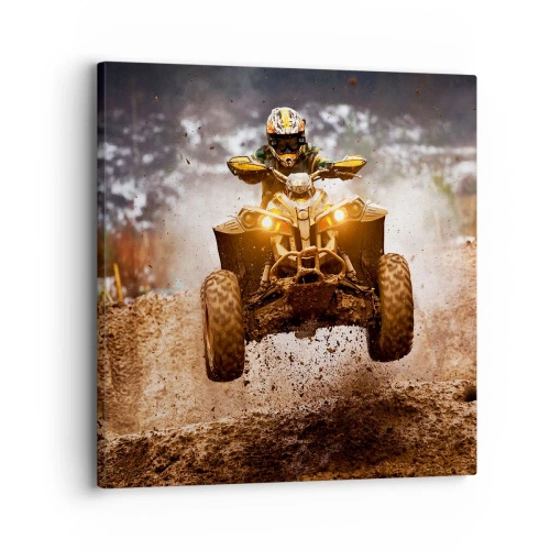 Obraz na plátně - No risk no fun - 30x30 cm