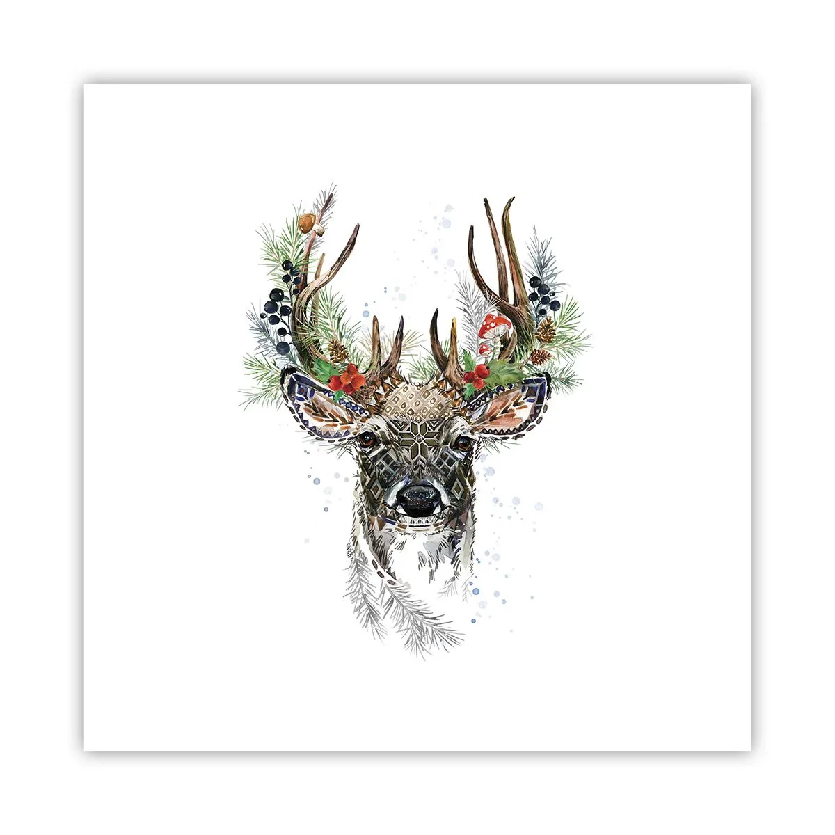 Plakát - Ve slavnostním rouchu - 30x30 cm