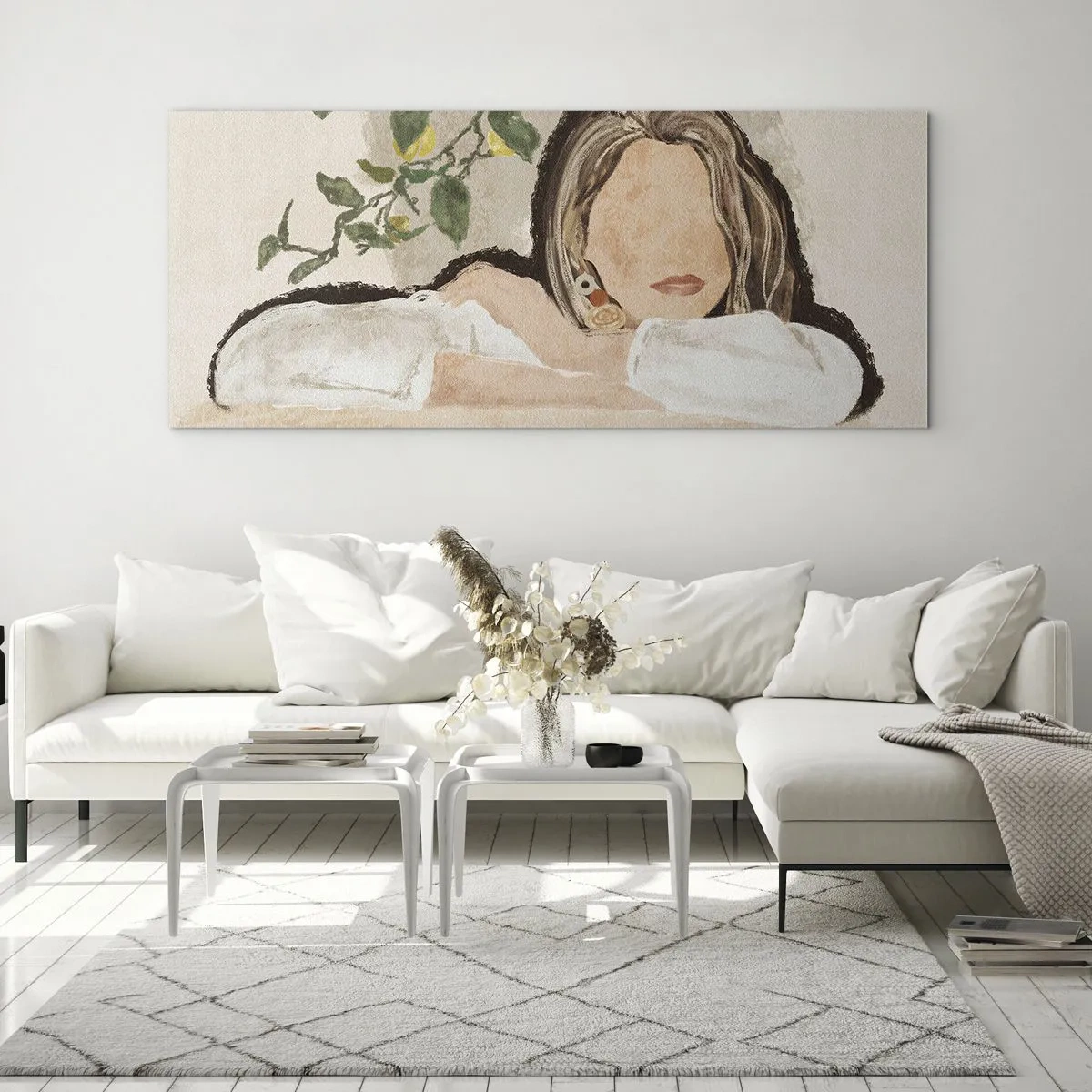 Obraz na skle - Krasavice z jihu - 140x50 cm