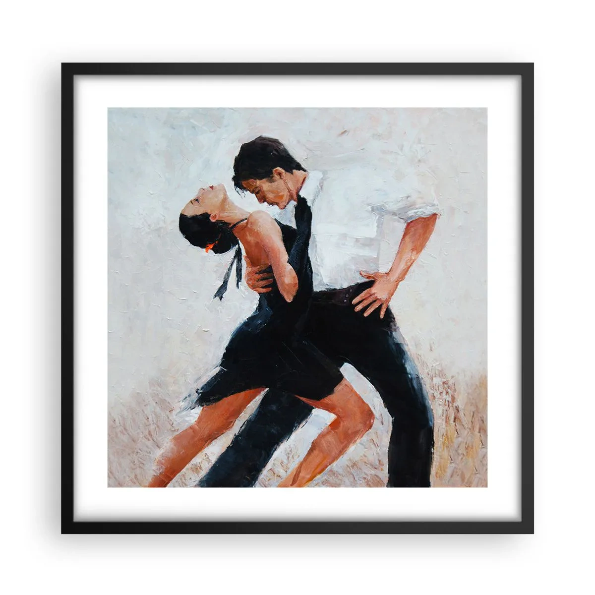 Plakát v černém rámu - Tango mých tužeb a snů - 50x50 cm