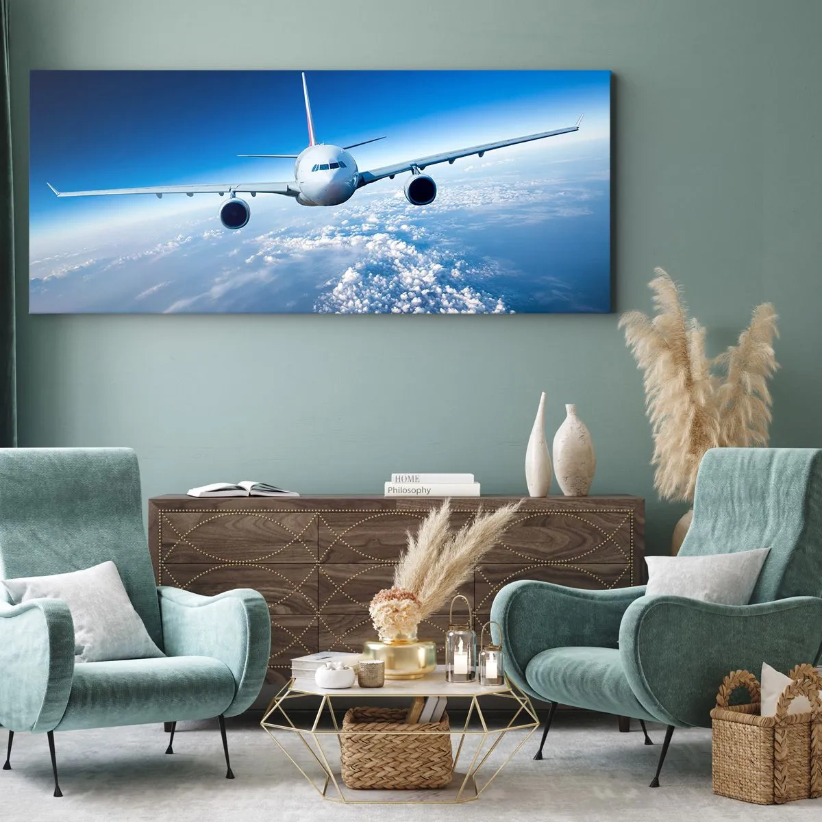 Obraz na plátně - Letím protože chci - 120x50 cm