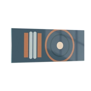 Obraz na skle - Podstata věcí - 100x40 cm