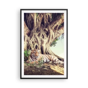 Plakát v černém rámu - Pohled z knihy Mojžíšovy - 61x91 cm