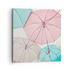 Obraz na plátně - Občas slunce, občas déšť - 70x70 cm