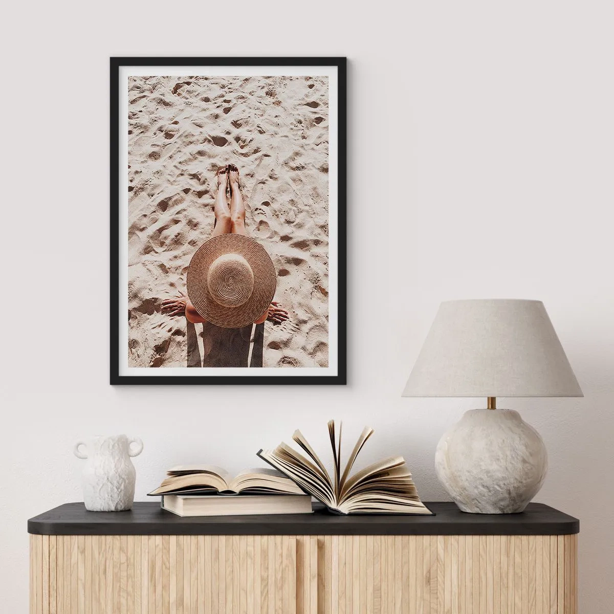 Plakát v černém rámu - Vysněný čas - 70x100 cm