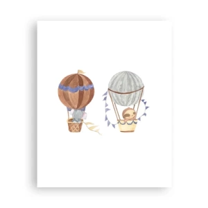 Plakát - Přátelé na cestách - 40x50 cm