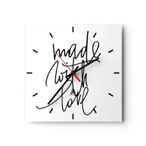 Nástěnné hodiny - Nejlepší značka - 30x30 cm