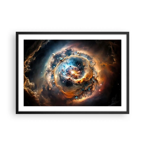 Plakát v černém rámu - Začátek - 70x50 cm