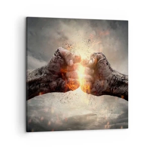 Obraz na plátně - Jdi do války - 50x50 cm