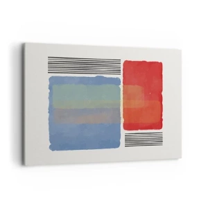 Obraz na plátně - Duch a písmeno geometrie - 120x80 cm