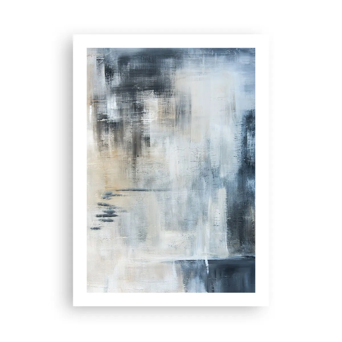 Plakát - Za závojem modré - 50x70 cm