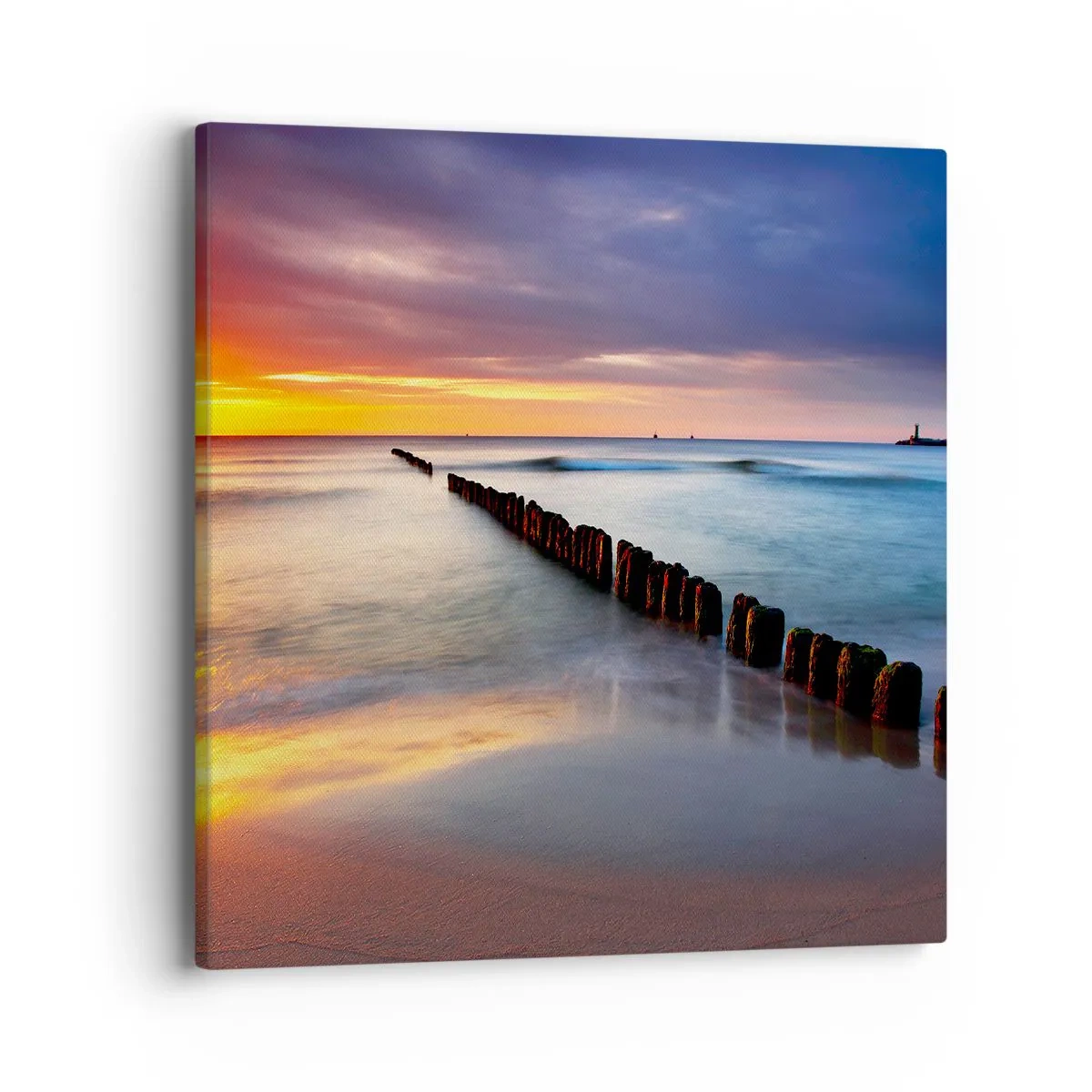 Obraz na plátně - Poslouchej ticho - 40x40 cm