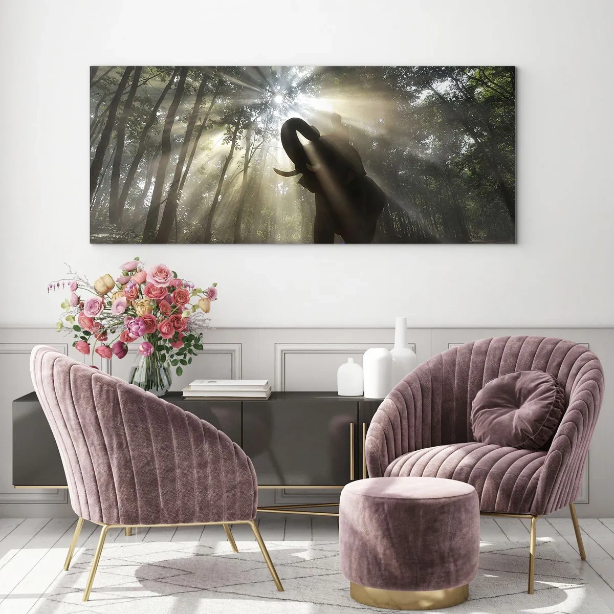 Obraz na skle - Pod šťastnou hvězdou - 100x40 cm