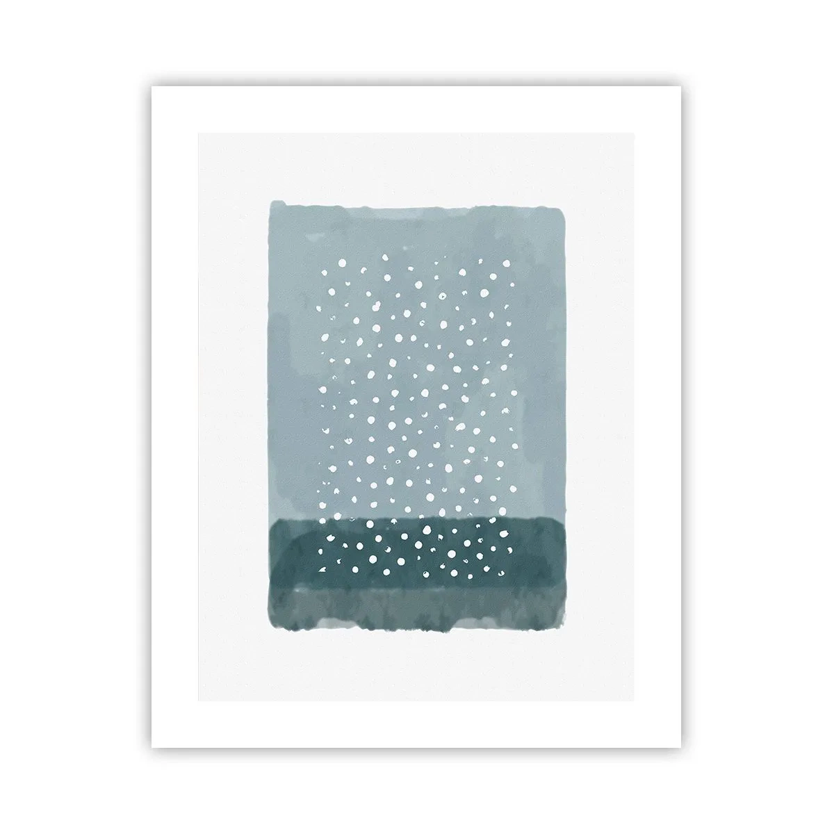 Plakát - Pěstováno na modři - 40x50 cm