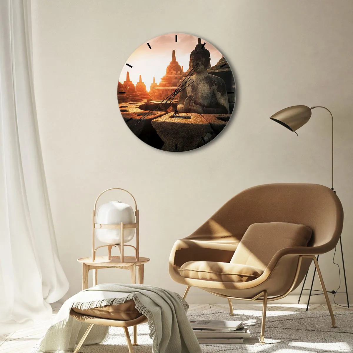 Nástěnné hodiny - Počasí velké moudrosti - 30x30 cm