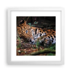 Plakát v bílém rámu - Věř mi - 30x30 cm