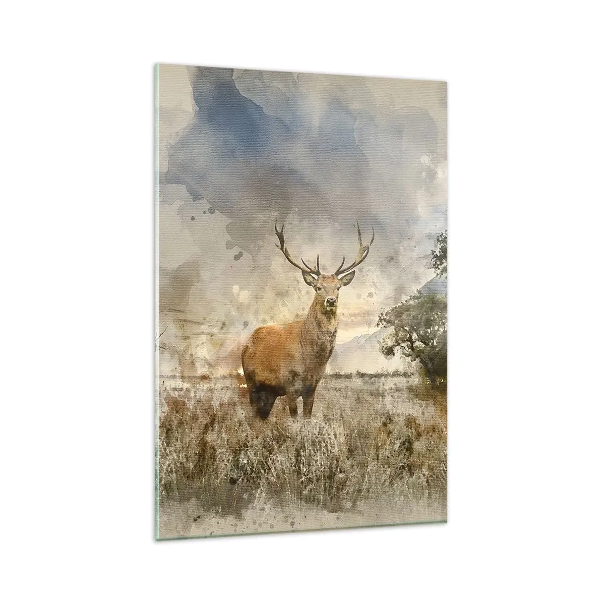 Obraz na skle - Důstojnost - síla - majestátnost - 80x120 cm