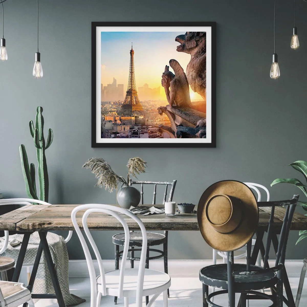 Plakát v černém rámu - Hodně se změnilo… - 60x60 cm