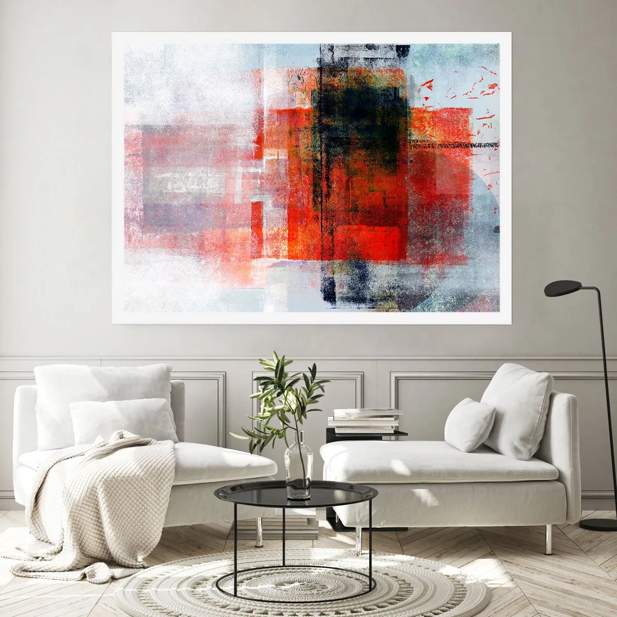 Plakát - Zářící kompozice - 70x50 cm