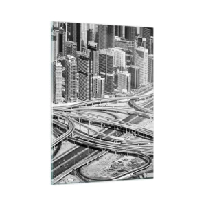 Obraz na skle - Dubaj – nemožné město - 50x70 cm