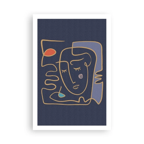 Plakát - V zádumčivosti - 61x91 cm