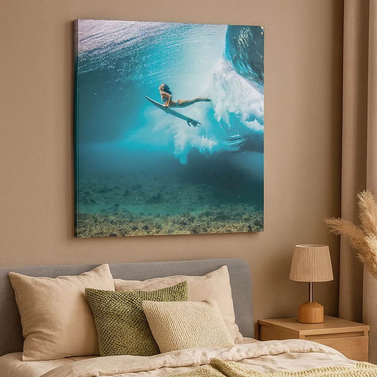 Obraz na plátně - Podmořský svět - 30x30 cm