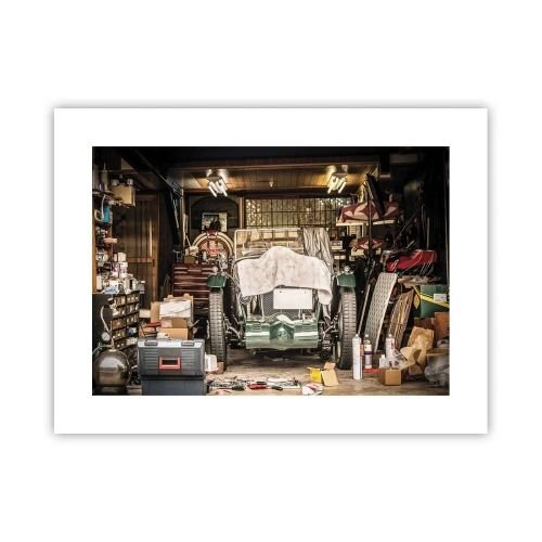 Plakát - Zpět do minulosti - 40x30 cm