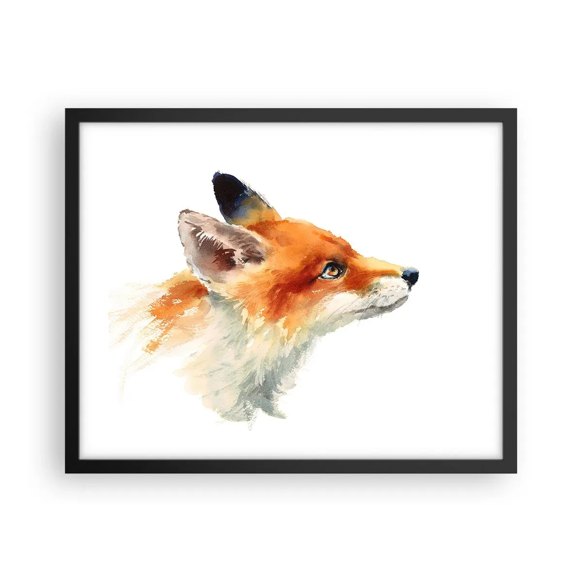 Plakát v černém rámu - Opatrnosti není nikdy dost - 50x40 cm