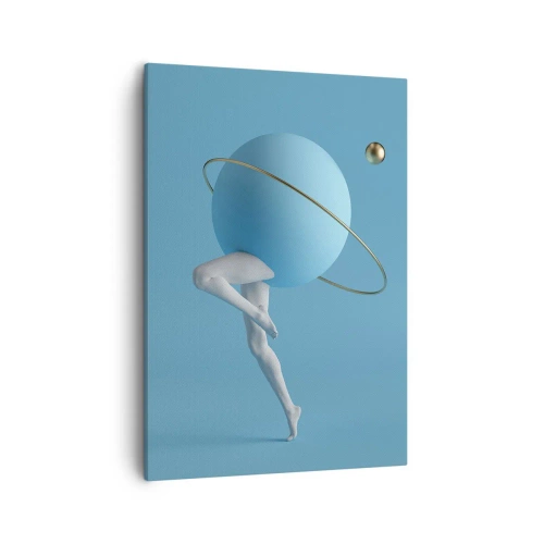 Obraz na plátně - Šílenství planet - 50x70 cm