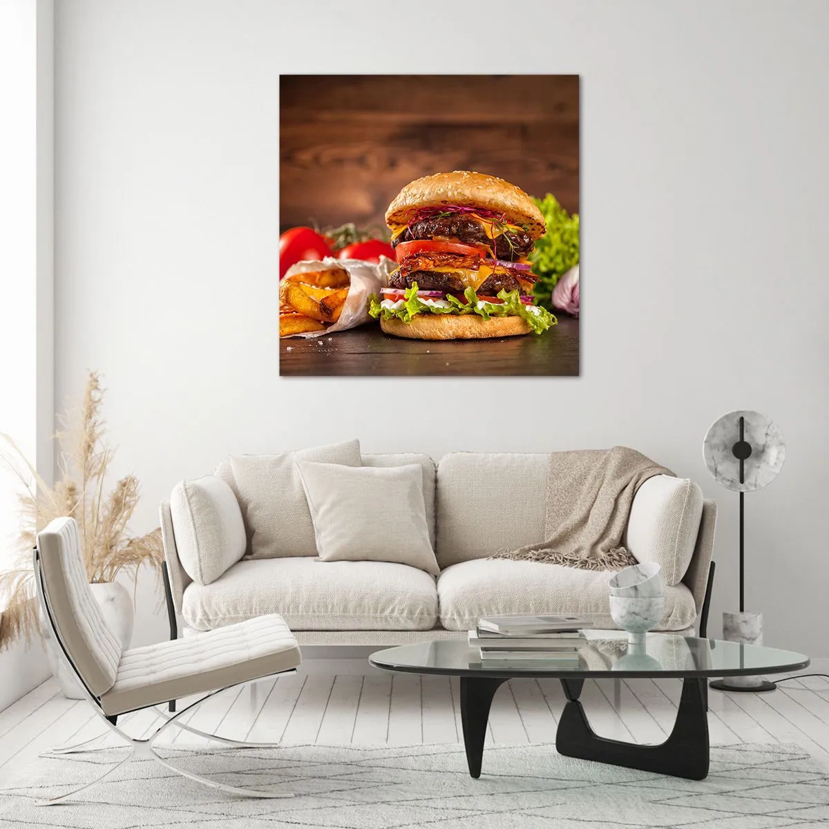 Obraz na skle - Zakázané ovoce - 50x50 cm