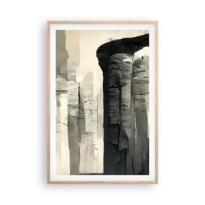 Plakát v rámu světlý dub - Majestátnost starožitnosti - 61x91 cm