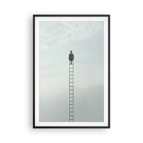 Plakát v černém rámu - Povznést se nad to - 61x91 cm