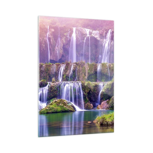 Obraz na skle - Schody do nebe - 50x70 cm