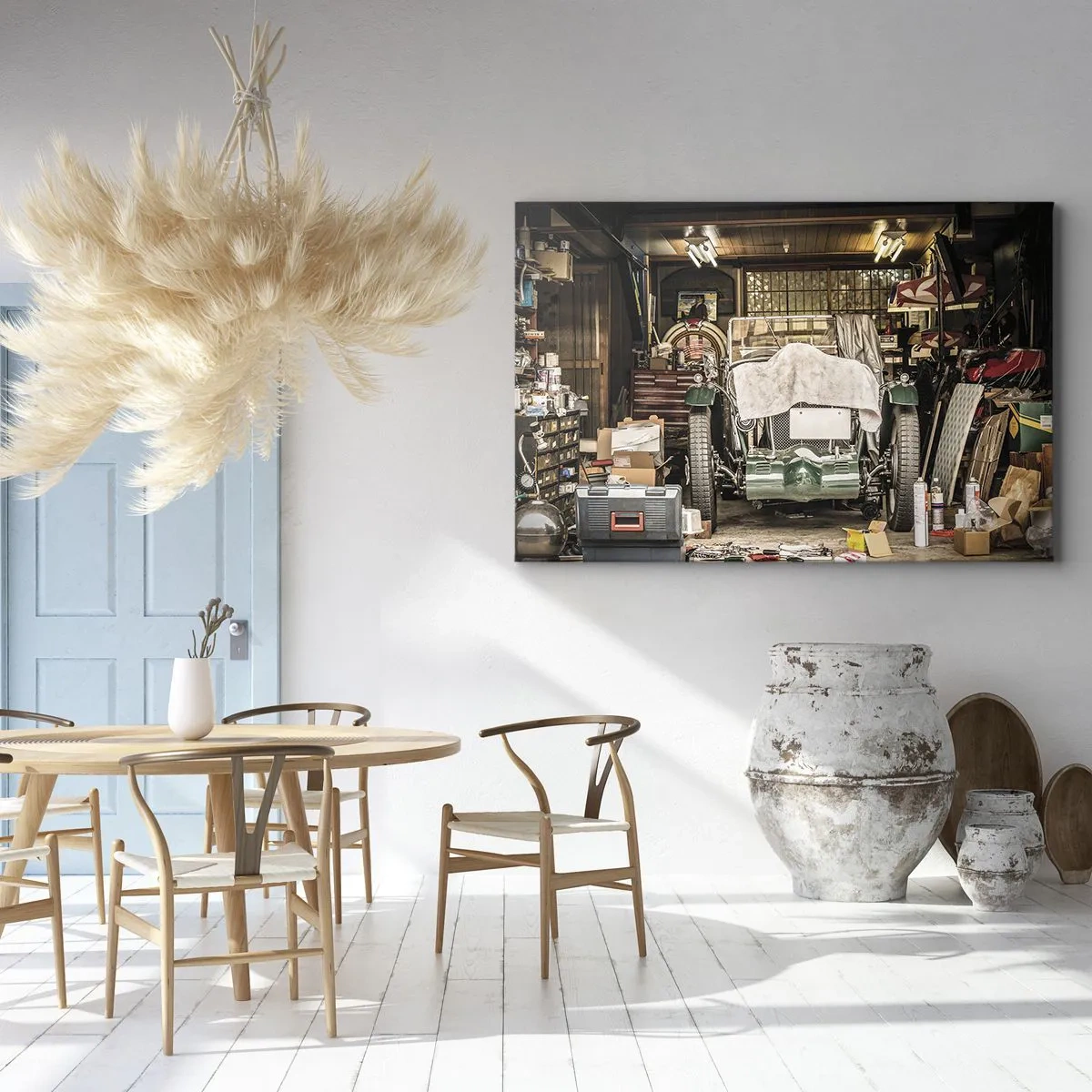 Obraz na plátně - Zpět do minulosti - 100x70 cm