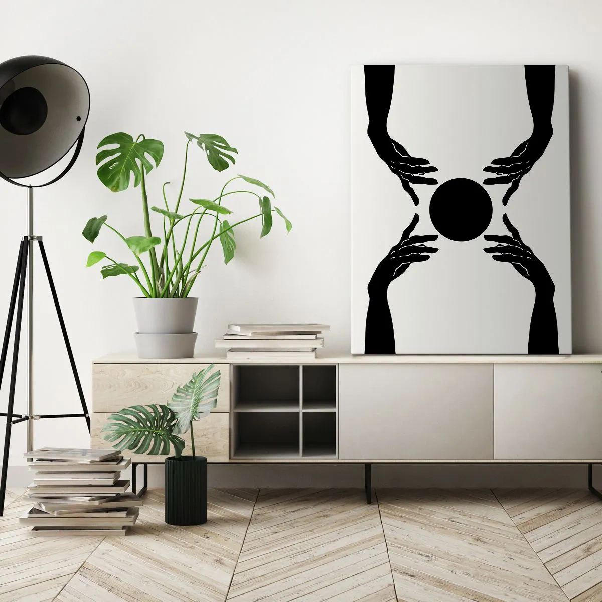 Obraz na plátně - Tajné znamení - 50x70 cm
