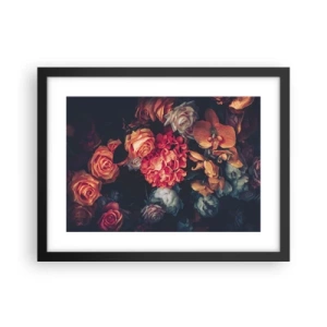 Plakát v černém rámu - Jako u holandských mistrů - 40x30 cm