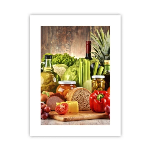 Plakát - Uzené, pečené, marinované - 30x40 cm